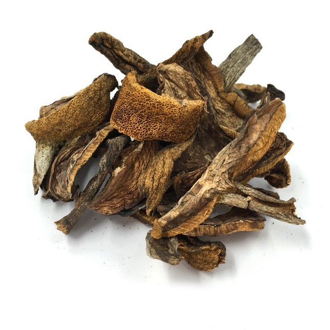 Dried bolete mushroom slices.jpg